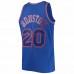 New York Knicks Allan Houston Men's Mitchell & Ness Blue 1996-97 Throwback Dark Swingman Jersey