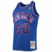 New York Knicks Patrick Ewing Men's Mitchell & Ness Blue 1996-97 Hardwood Classics Swingman Jersey