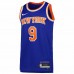 New York Knicks RJ Barrett Men's Nike Blue 2022/23 Swingman Jersey - Icon Edition