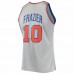 New York Knicks Walt Frazier Silver Men's Mitchell & Ness 75th Anniversary 1969-70 Hardwood Classics Swingman Jersey