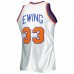 New York Knicks Patrick Ewing Men's Mitchell & Ness Platinum 1985-86 Hardwood Classics 75th Anniversary Swingman Jersey