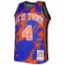 New York Knicks Nate Robinson Men's Mitchell & Ness Blue 2005-06 Hardwood Classics Marble Swingman Jersey