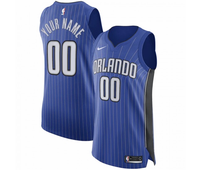 Orlando Magic Men's Nike Royal Authentic Custom Jersey - Icon Edition