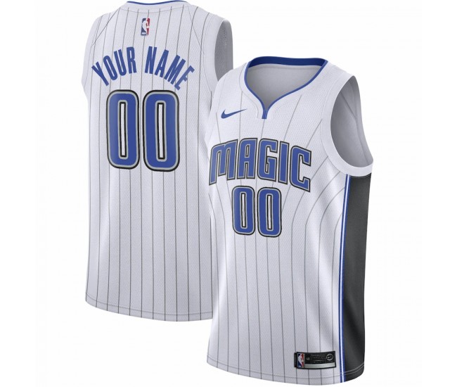 Orlando Magic Men's Nike White Custom Swingman Jersey - Association Edition