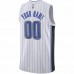 Orlando Magic Men's Nike White Custom Swingman Jersey - Association Edition