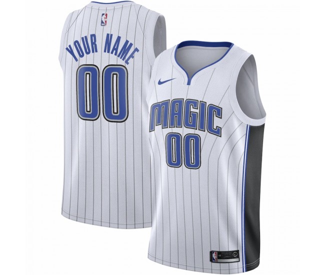 Orlando Magic Men's Nike White 2020/21 Swingman Custom Jersey - Association Edition