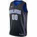 Orlando Magic Men's Nike Black 2020/21 Swingman Custom Jersey - Icon Edition