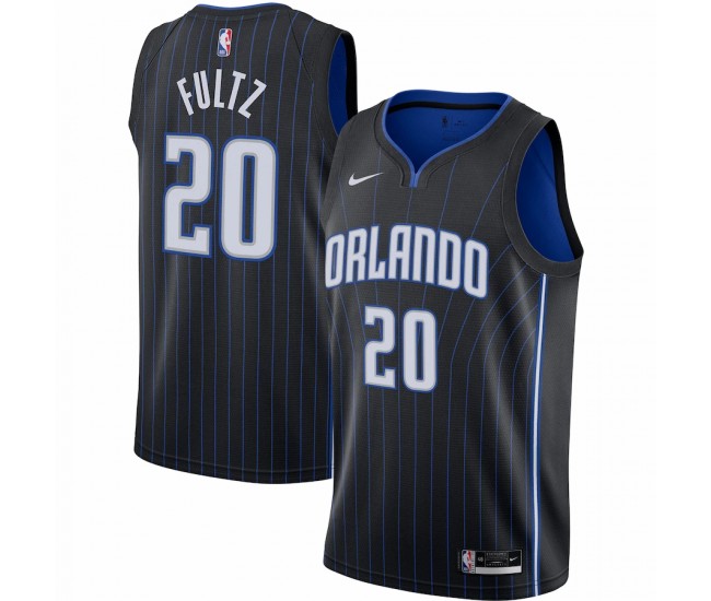 Orlando Magic Markelle Fultz Men's Nike Black 2020/21 Swingman Jersey - Icon Edition