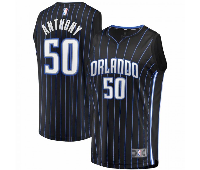 Orlando Magic Cole Anthony Men's Fanatics Branded Black 2020 NBA Draft First Round Pick Fast Break Replica Jersey - Icon Edition