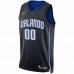 Orlando Magic Men's Nike Black 2021/22 Diamond Swingman Custom Jersey - Icon Edition