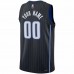 Orlando Magic Men's Nike Black 2021/22 Diamond Swingman Custom Jersey - Icon Edition