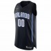 Orlando Magic Men's Nike Black 2021/22 Diamond Swingman Authentic Custom Jersey - Icon Edition