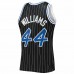 Orlando Magic Jason Williams Men's Mitchell & Ness Black 2009-10 Hardwood Classics Swingman Jersey