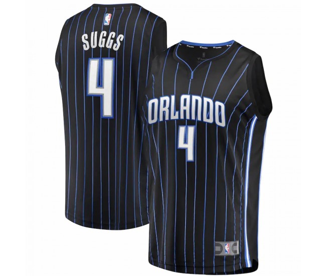 Orlando Magic Jalen Suggs Men's Fanatics Branded Black 2021 NBA Draft First Round Pick Fast Break Replica Jersey - Icon Edition