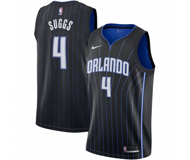 Orlando Magic Jalen Suggs Men's Nike Black 2021 NBA Draft First Round Pick Swingman Jersey - Icon Edition