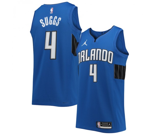 Orlando Magic Jalen Suggs Men's Jordan Brand Blue 2021/22 Swingman Jersey - Statement Edition