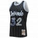 Orlando Magic Shaquille O'Neal Men's Mitchell & Ness Black 1996-97 Hardwood Classics NBA 75th Anniversary Diamond Swingman Jersey