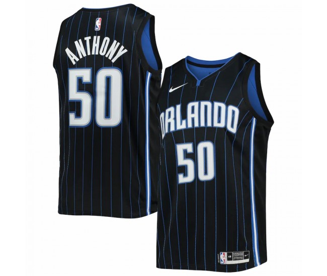 Orlando Magic Cole Anthony Men's Nike Black 2022/23 Swingman Jersey - Icon Edition