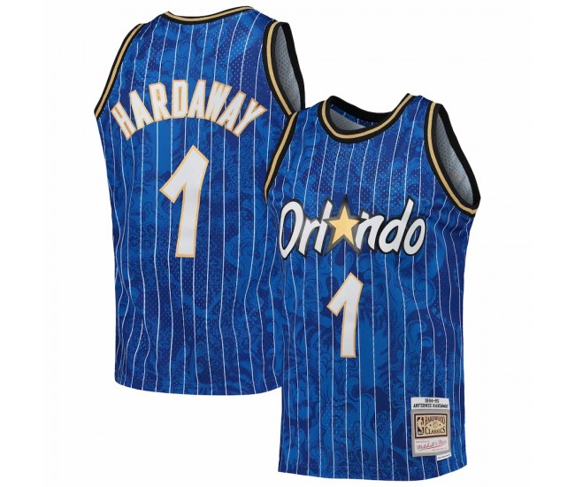 Orlando Magic Penny Hardaway Men's Mitchell & Ness Blue Hardwood Classics 1994-95 Lunar New Year Swingman Jersey