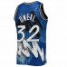 Orlando Magic Shaquille Men's O'Neal Mitchell & Ness Blue Hardwood Classics 1994-95 Hyper Hoops Swingman Jersey