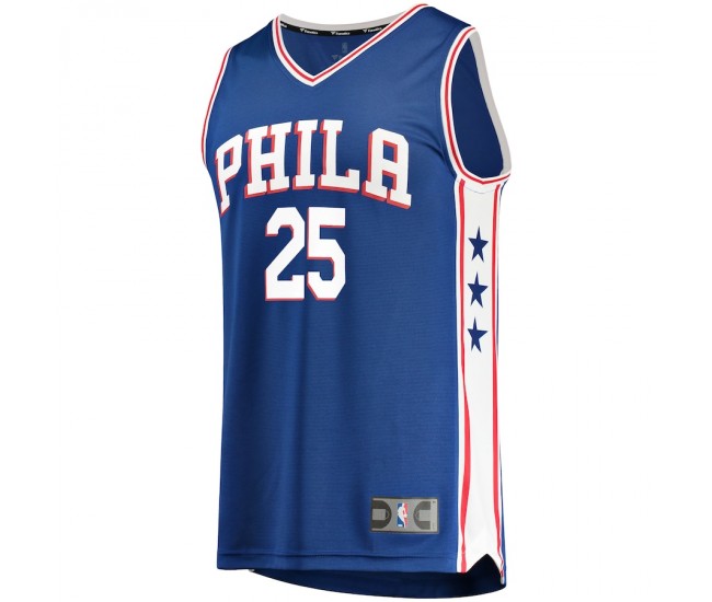 Philadelphia 76ers Ben Simmons Men's Fanatics Branded Royal Fast Break Replica Jersey - Icon Edition