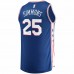 Philadelphia 76ers Men's Fanatics Branded Royal 2019/20 Fast Break Replica Jersey - Statement Edition