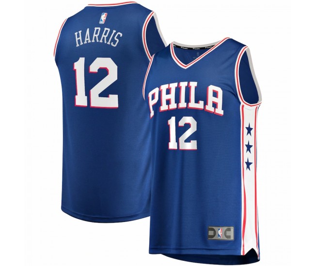 Philadelphia 76ers Tobias Harris Men's Fanatics Branded Royal Fast Break Replica Player Team Jersey - Icon Edition