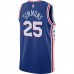 Philadelphia 76ers Ben Simmons Men's Nike Royal 2020/21 Swingman Jersey - Icon Edition