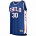 Philadelphia 76ers Furkan Korkmaz Men's Fanatics Branded Royal 2020/21 Fast Break Replica Jersey - Icon Edition