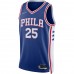 Philadelphia 76ers Ben Simmons Men's Nike Royal 2021/22 Diamond Swingman Jersey - Icon Edition