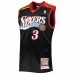 Philadelphia 76ers Allen Iverson Men's Mitchell & Ness Black Hardwood Classics Authentic 2006 Jersey