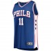 Philadelphia 76ers Jaden Springer Men's Fanatics Branded Royal 2021 NBA Draft First Round Pick Fast Break Replica Jersey - Icon Edition