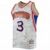 Philadelphia 76ers Allen Iverson Men's Mitchell & Ness White Hardwood Classics 1996-97 Lunar New Year Swingman Jersey