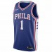 Philadelphia 76ers James Harden Men's Nike Royal 2021/22 Swingman Jersey - Icon Edition