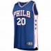 Philadelphia 76ers Georges Niang Men's Fanatics Branded Royal 2021/22 Fast Break Replica Jersey - Icon Edition