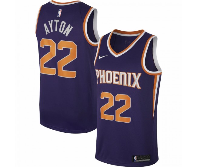 Phoenix Suns DeAndre Ayton Men's Nike Purple Swingman Jersey