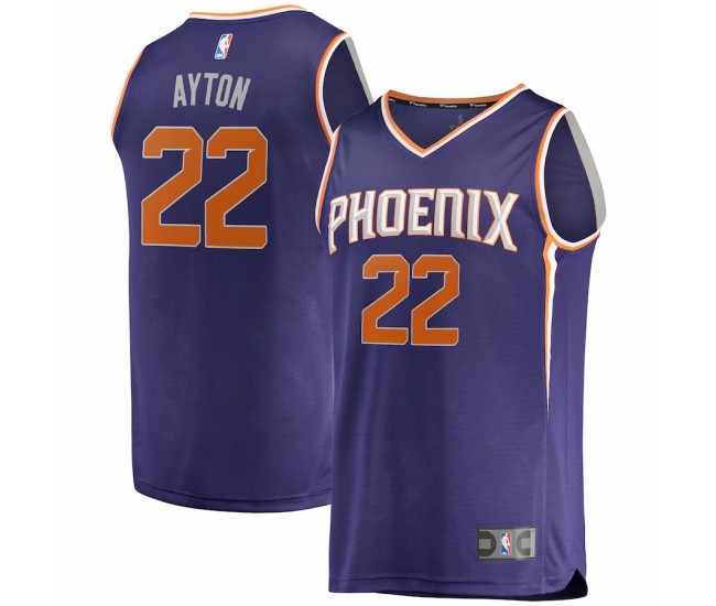 Phoenix Suns DeAndre Ayton Men's Fanatics Branded Purple Fast Break Replica Jersey - Icon Edition