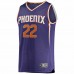 Phoenix Suns DeAndre Ayton Men's Fanatics Branded Purple Fast Break Replica Jersey - Icon Edition