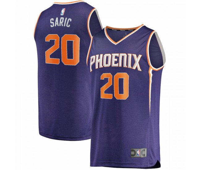 Phoenix Suns Dario Saric Men's Fanatics Branded Purple Fast Break Player Replica Jersey - Icon Edition