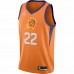 Phoenix Suns Deandre Ayton Men's Jordan Brand Orange 2020/21 Swingman Jersey - Statement Edition