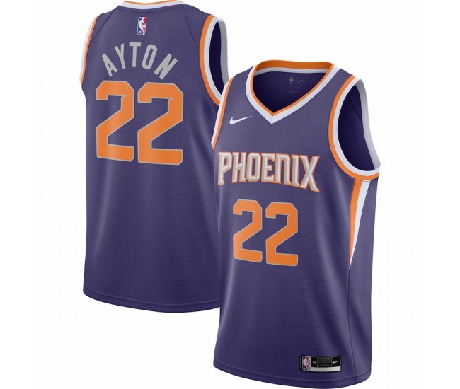 Phoenix Suns Deandre Ayton Nike Purple 2020/21 Swingman Player Jersey - Icon Edition