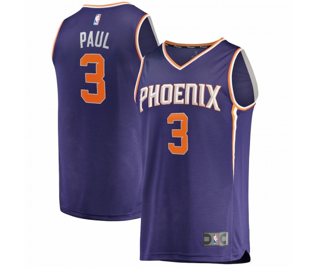 Phoenix Suns Chris Paul Men's Fanatics Branded Purple 2020/21 Fast Break Replica Player Jersey - Icon Edition