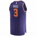 Phoenix Suns Chris Paul Men's Fanatics Branded Purple 2020/21 Fast Break Replica Player Jersey - Icon Edition