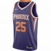 Phoenix Suns Mikal Bridges Nike Purple 2020/21 Swingman Player Jersey - Icon Edition