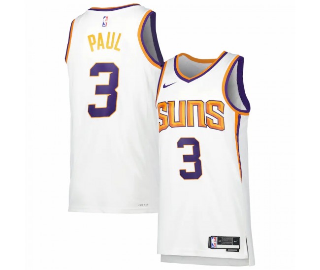 Unisex Phoenix Suns Chris Paul Nike White 2022/23 Swingman Jersey - Icon Edition