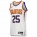 Unisex Phoenix Suns Mikal Bridges Nike White 2022/23 Swingman Jersey - Icon Edition