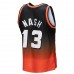 Phoenix Suns Steve Nash Men's Mitchell & Ness Orange/Black 1996/97 Hardwood Classics Fadeaway Swingman Player Jersey