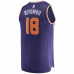 Phoenix Suns Bismack Biyombo Men's Fanatics Branded Purple 2021/22 Fast Break Replica Jersey - Icon Edition