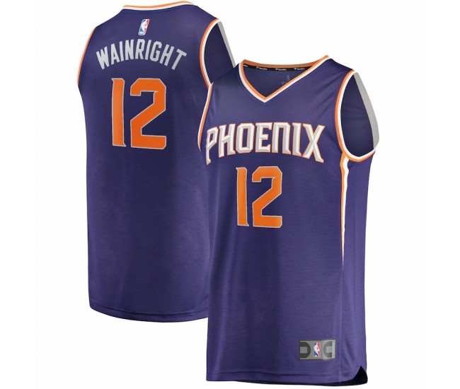 Phoenix Suns Ish Wainright Men's Fanatics Branded Purple 2021/22 Fast Break Replica Jersey - Icon Edition