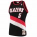 Jermaine O'Neal Portland Trail Blazers Mitchell & Ness Hardwood Classics Swingman Jersey - Black